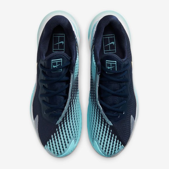 NikeCourt Air Zoom Vapor Cage 4 CD0424-401 Obsidian Gold Tennis NEW - Picture 6 of 13